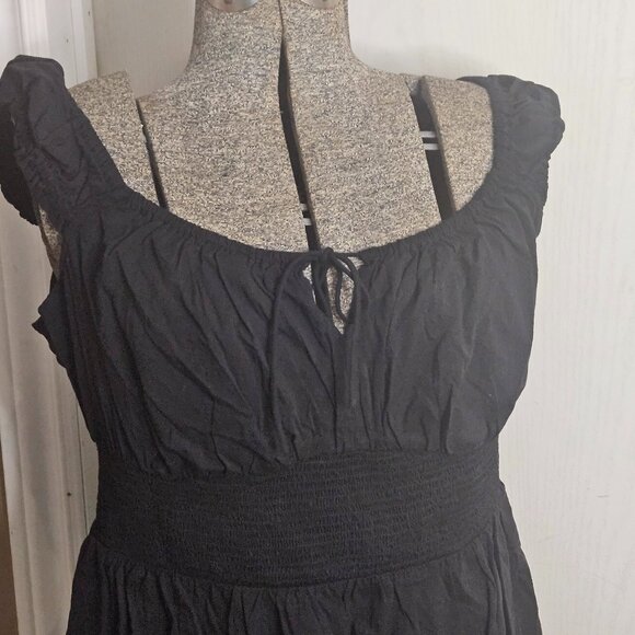NWOT Waist-Defined Mini Dress sz L - Picture 2 of 8